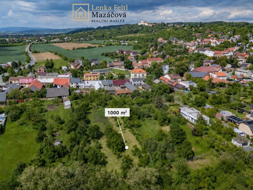 Prodej stavebního pozemku 1 000 m², Olomouc