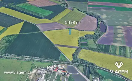 Prodej pole 1 127 m², Sokolnice, okres Brno-venkov