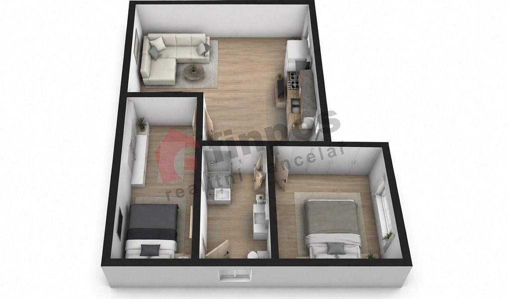 Prodej bytu 3+kk 41 m², Netvořice – náhled fotky 6