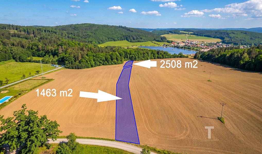 Prodej stavebního pozemku 1 463 m², Tišnov – náhled fotky 9