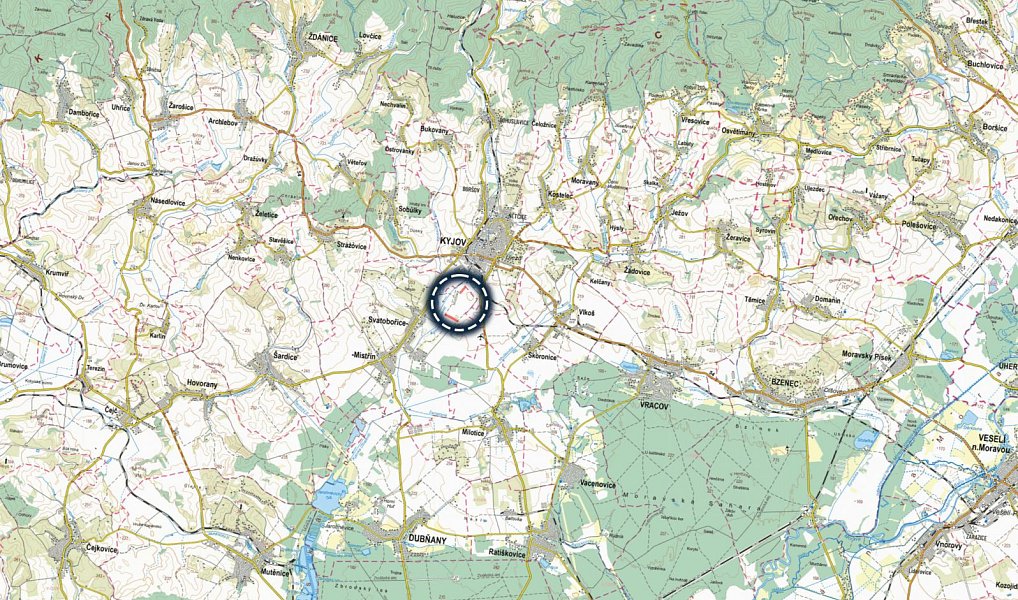 Prodej pole 5 671 m², Svatobořice-Mistřín – náhled fotky 3