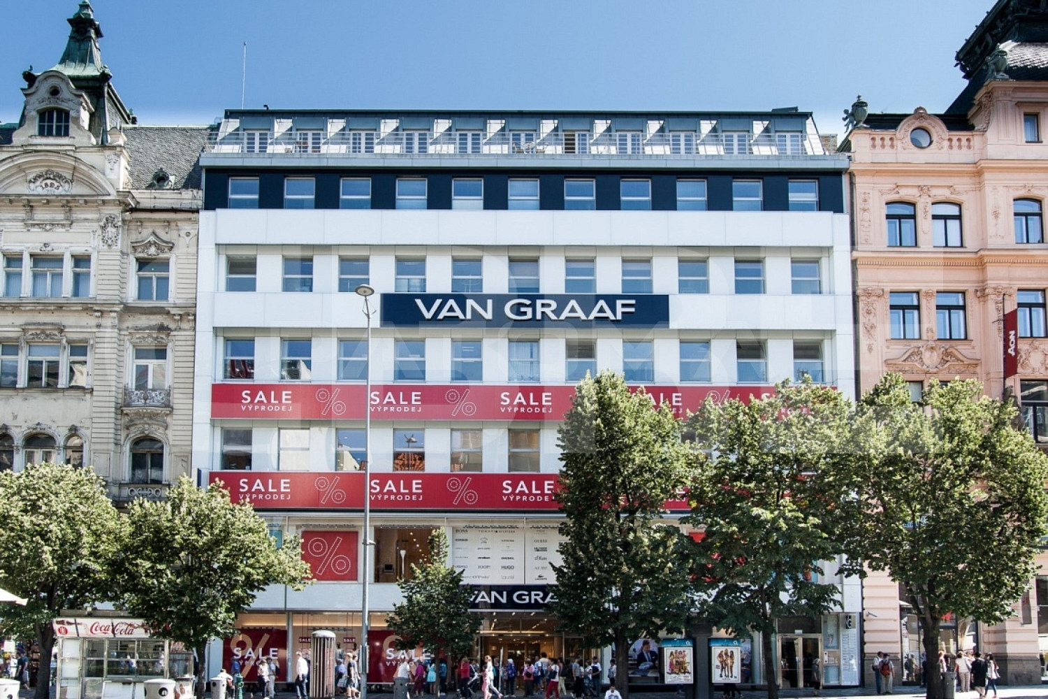 Pronájem kanceláří 100 m² v lokalitě Praha 1, Nové Město - Václavské náměstí.