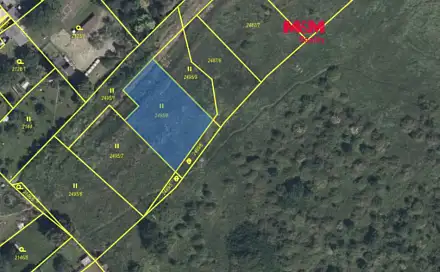 Prodej stavebního pozemku 922 m², Černovice, okres Chomutov
