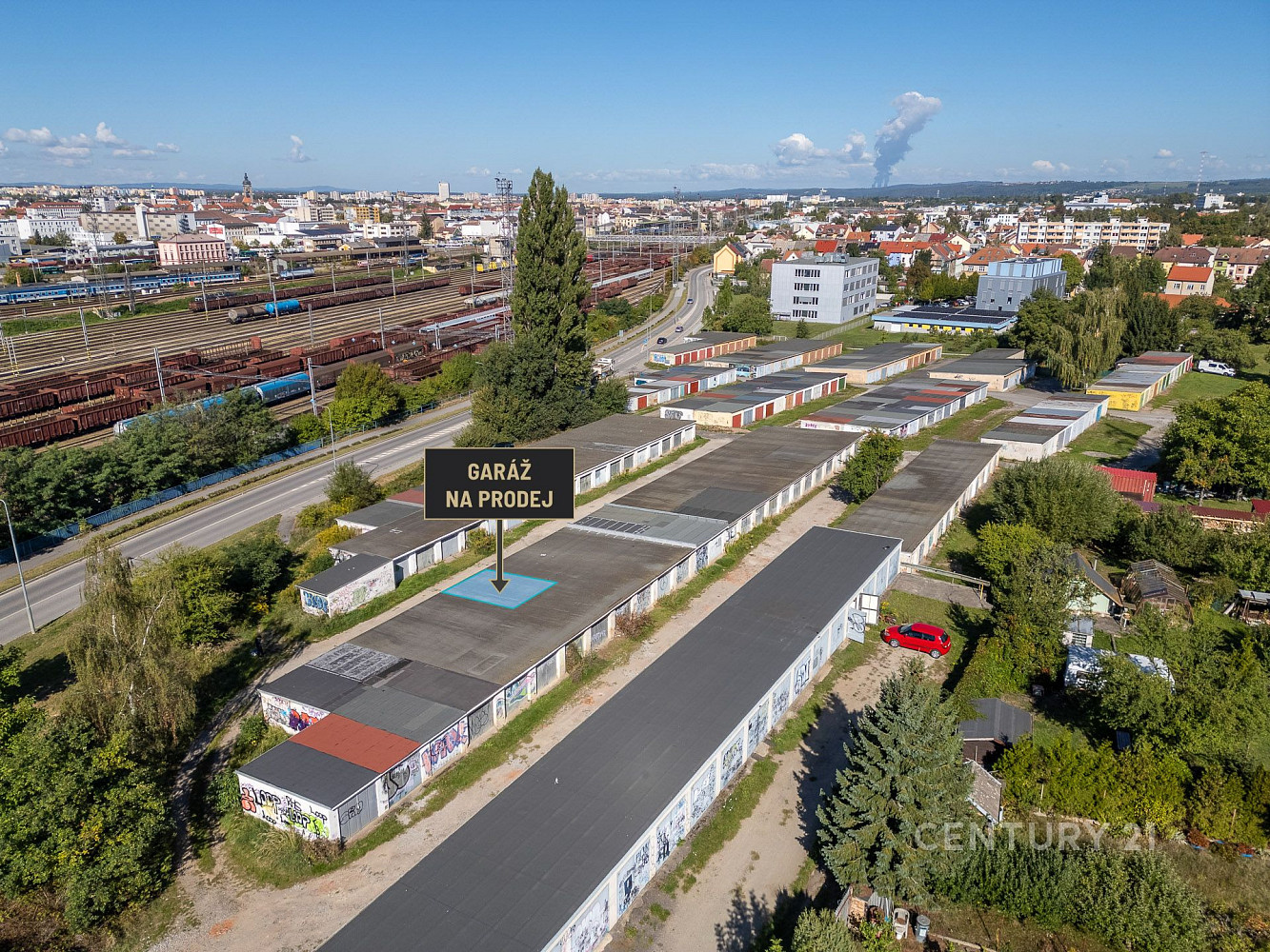 Garáž, Suché Vrbné, České Budějovice