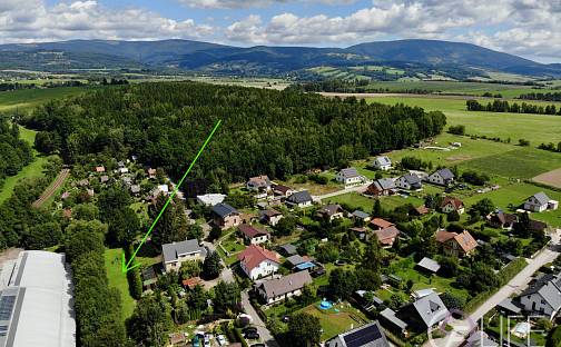 Prodej stavebního pozemku 1 736 m², V zátiší, Vrchlabí - Podhůří, okres Trutnov