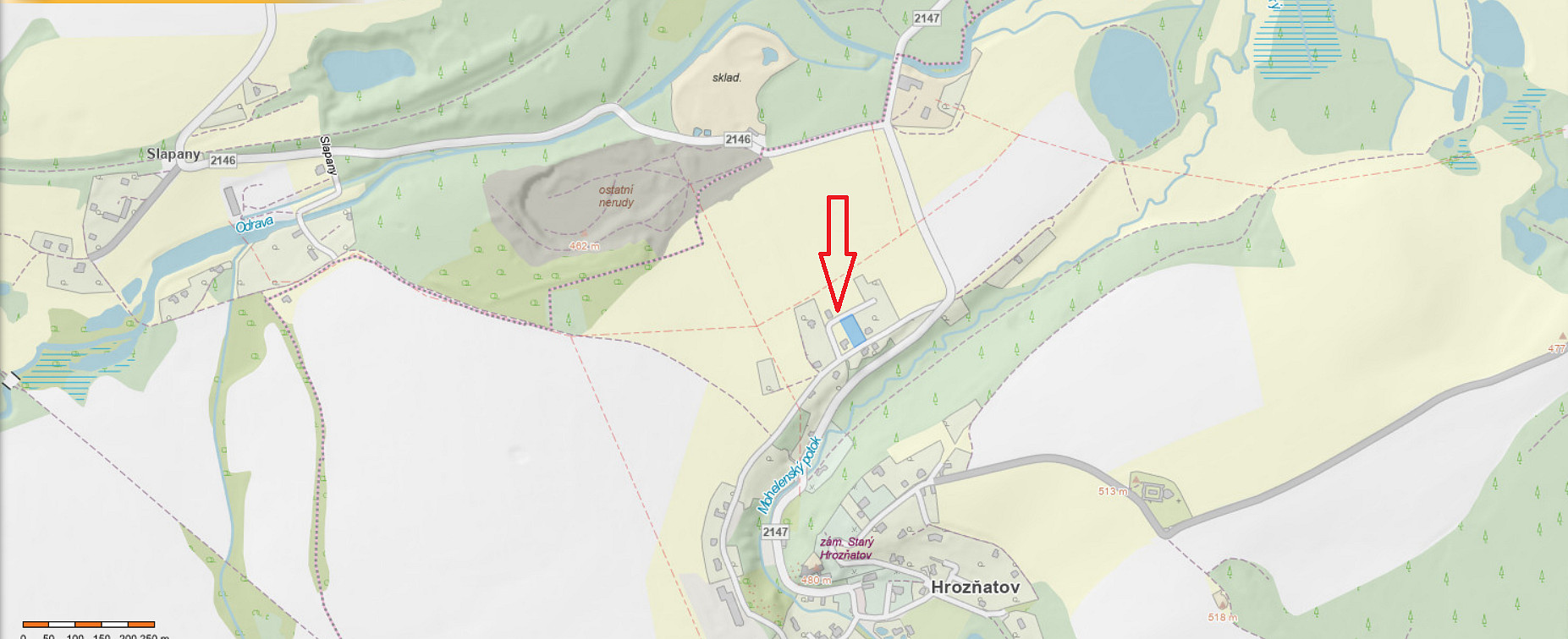 Prodej stavebního pozemku 1 506 m² – fotografie 2