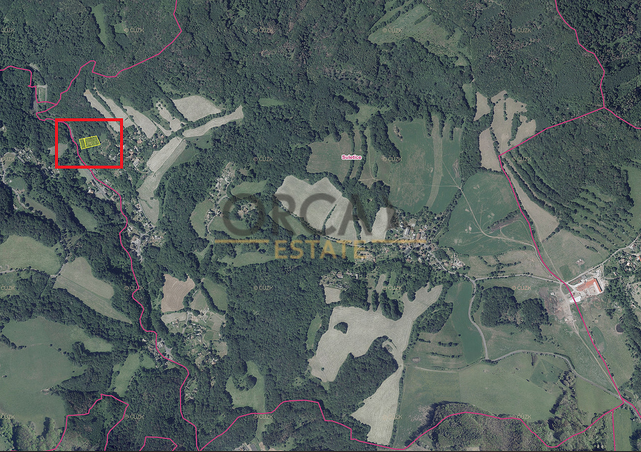Prodej louky 2 794 m² – pohled 2