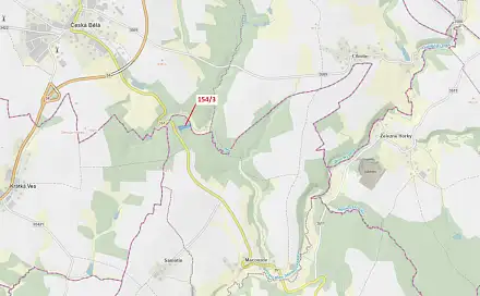 Dražba lesa 5 060 m², Česká Bělá