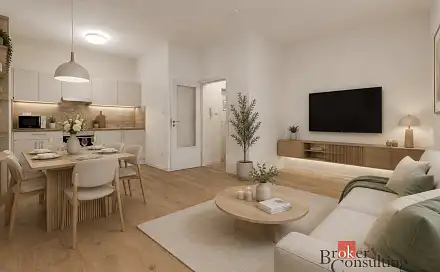Prodej bytu 1+kk 33 m², Palackého, Ostrava - Přívoz