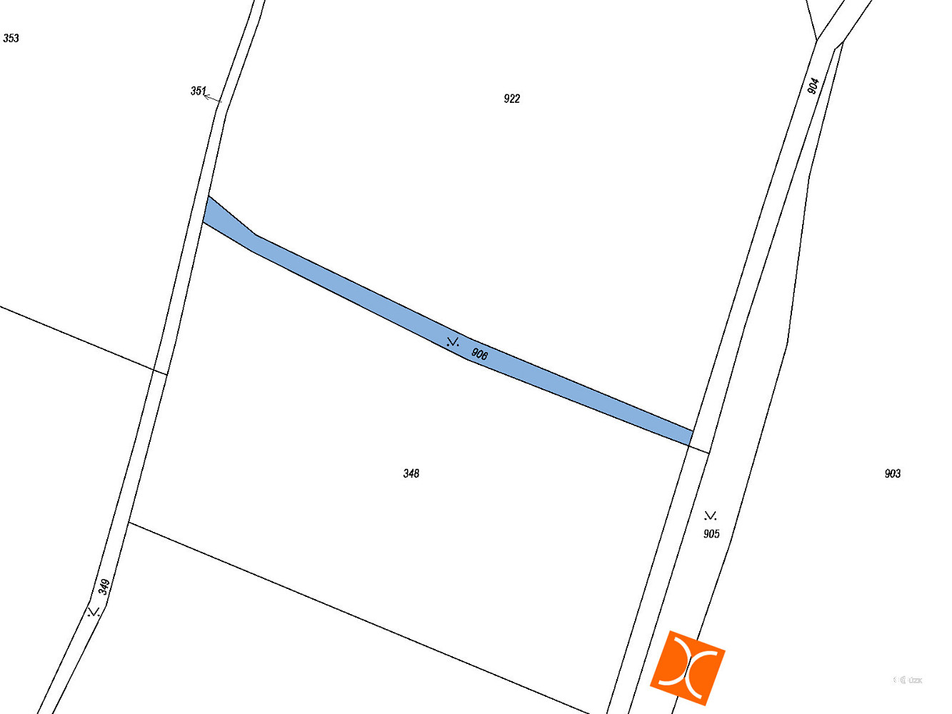 Prodej pozemku 203 m² – fotografie 2