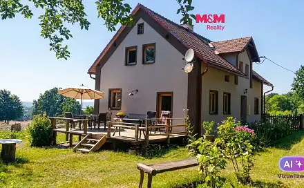 Prodej chaty/chalupy 168 m² s pozemkem 1 625 m², Milhostov, okres Cheb