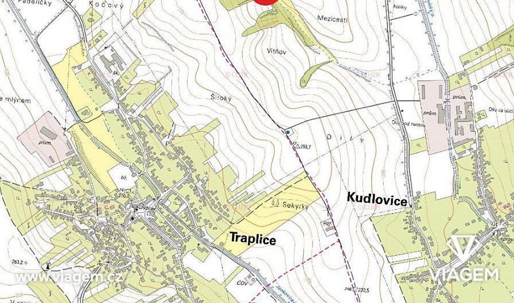 Prodej lesa 316 m², Kudlovice – náhled fotky 3