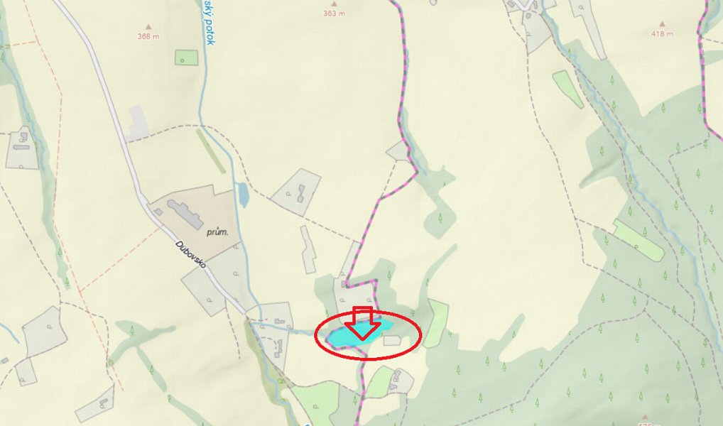 Prodej lesa 3 236 m², Lhotsko – náhled fotky 11