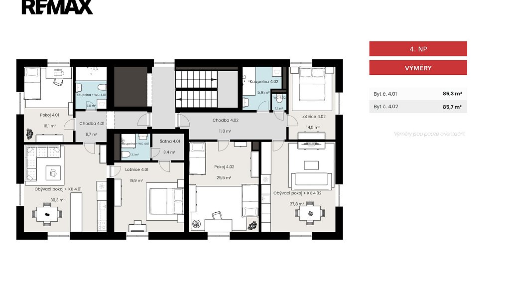 Prodej bytu 3+kk 84 m², Mcely – náhled fotky 4