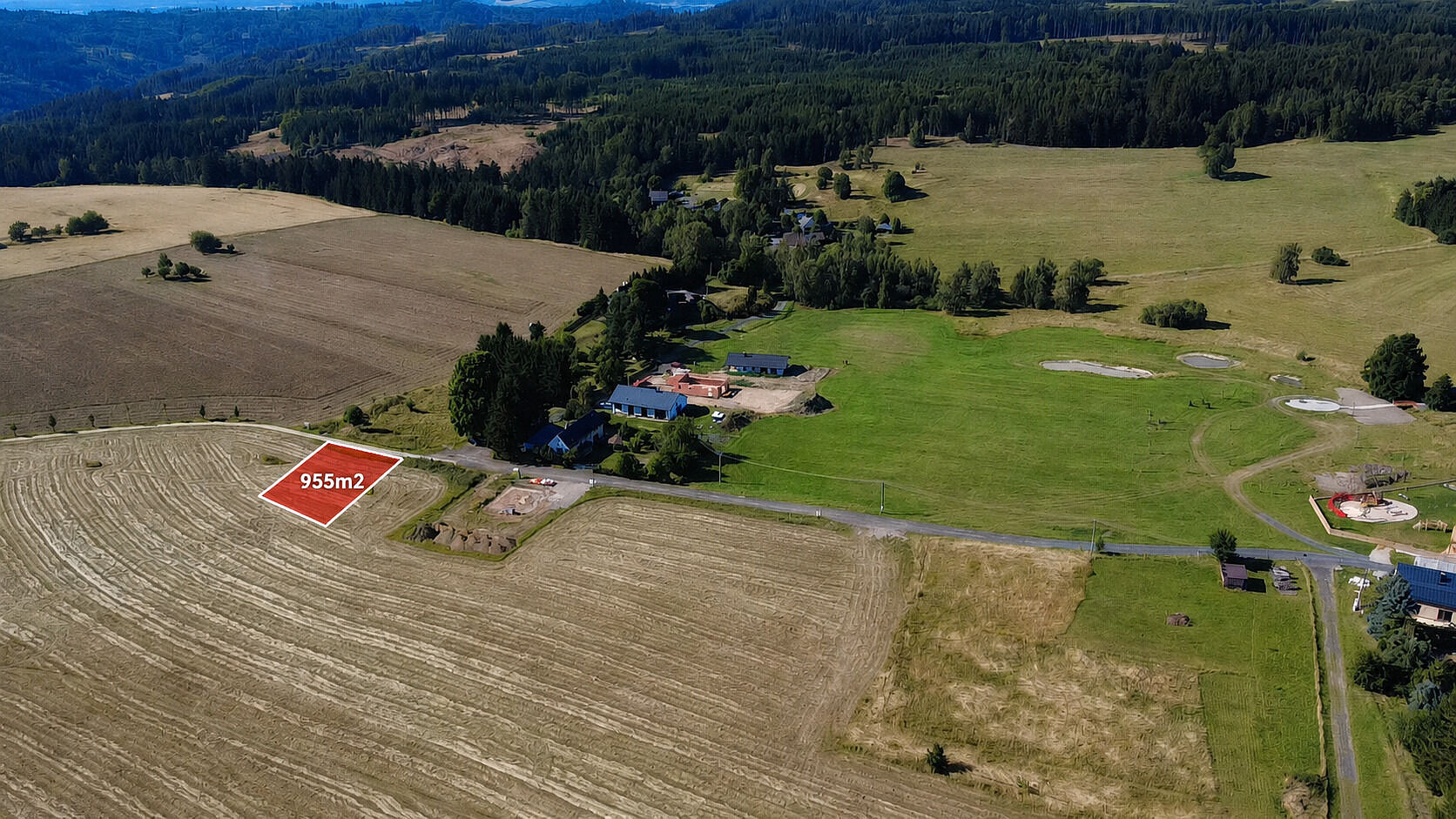 Prodej stavebního pozemku 955 m²