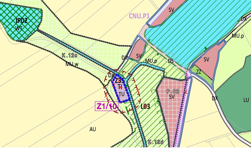 Prodej zahrady 628 m², Popelín – náhled fotky 8