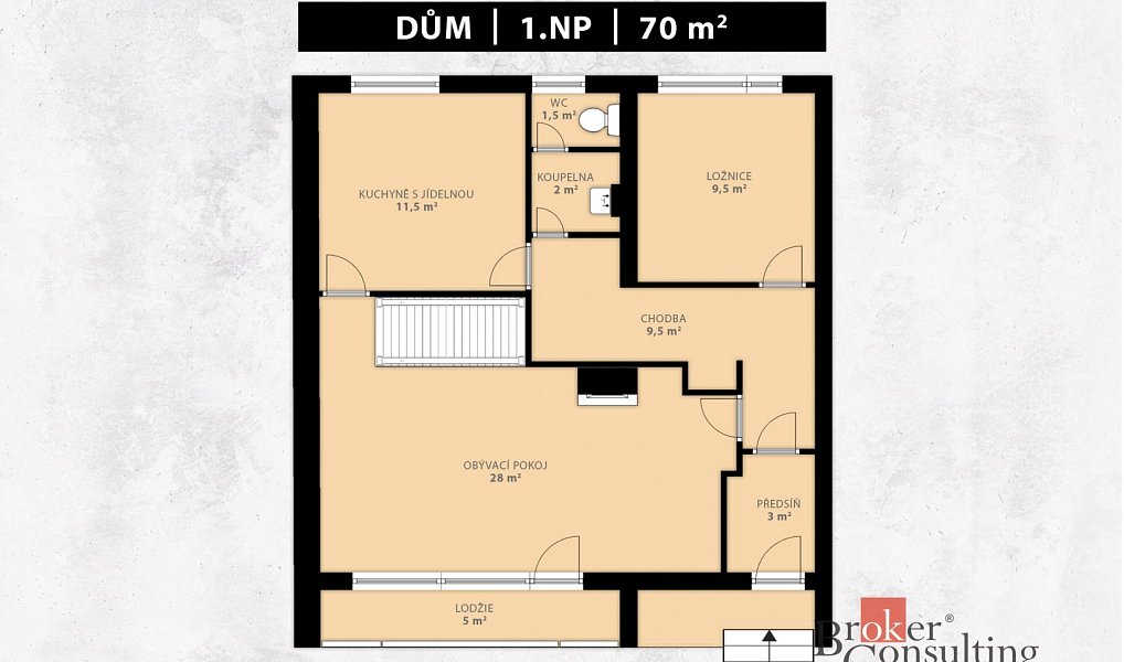 Prodej domu 142 m² s pozemkem 490 m², Dolní Bousov – náhled fotky 10