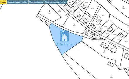 Prodej louky 2 388 m², Horní Vltavice, okres Prachatice