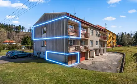 Prodej bytu 3+1 75 m², Jedlová, okres Svitavy