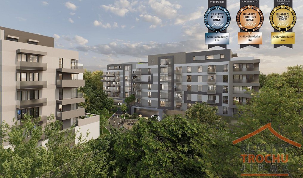 Prodej bytu 2+kk 58 m², Hradec Králové – fotka 1 z 10