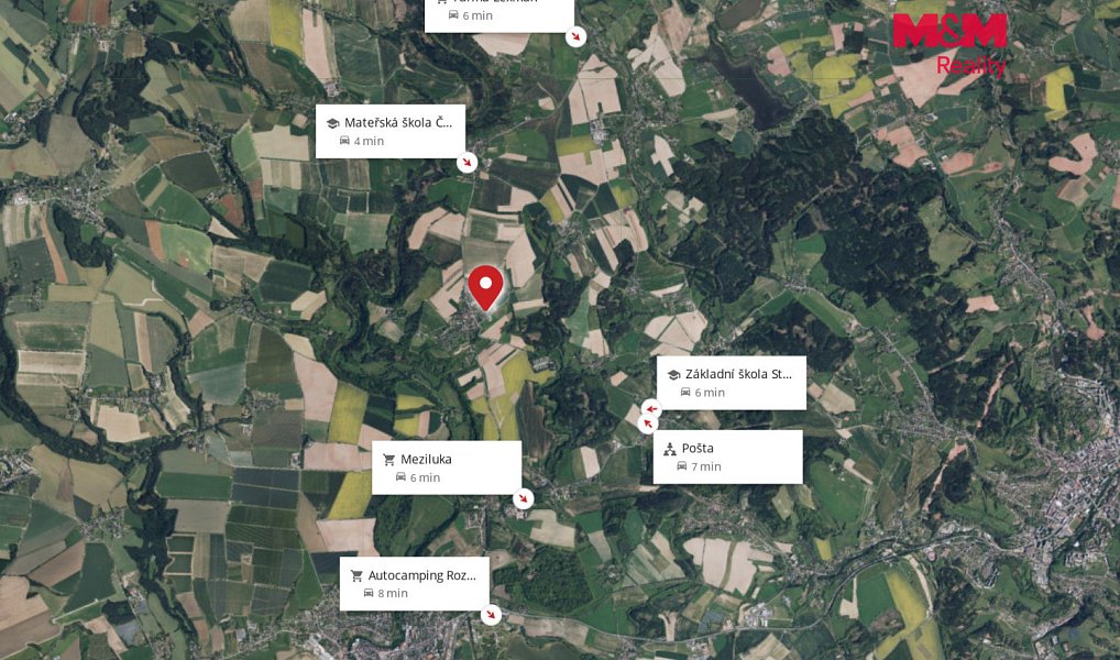 Prodej stavebního pozemku 3 386 m², Žernov – náhled fotky 6