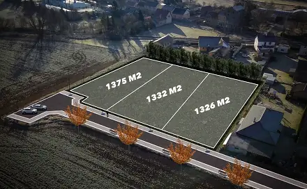 Prodej stavebního pozemku 1 326 m², Kněževes, okres Rakovník