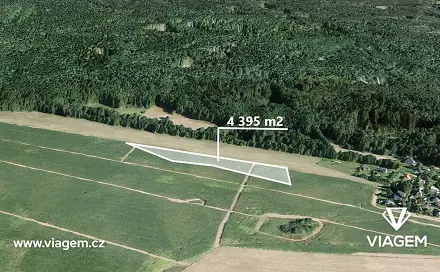 Prodej pole 2 197 m², Buková u Příbramě, okres Příbram