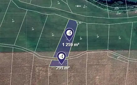 Prodej louky 1 550 m², Drahlín, okres Příbram