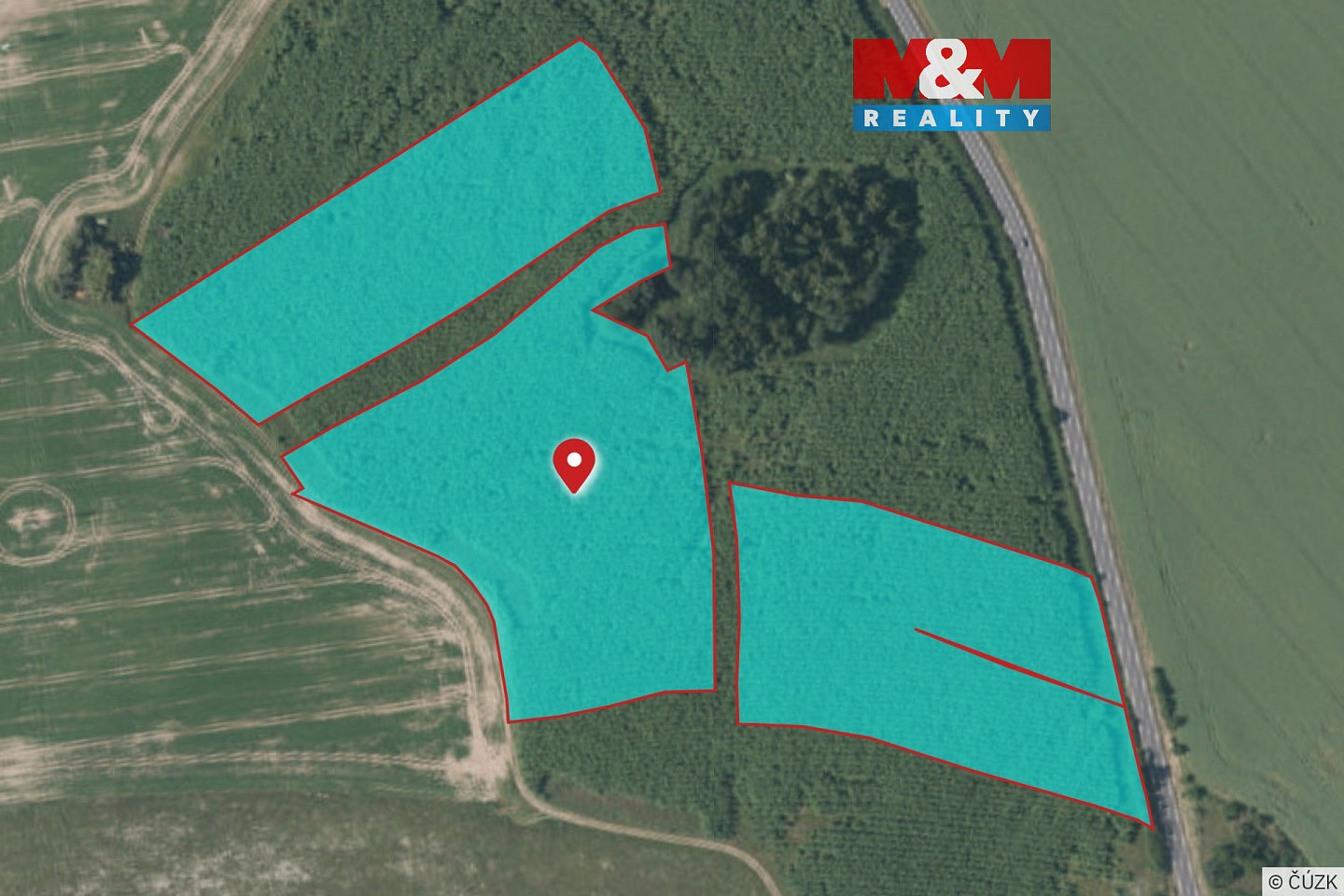 Prodej pole 57 889 m², Bezvěrov