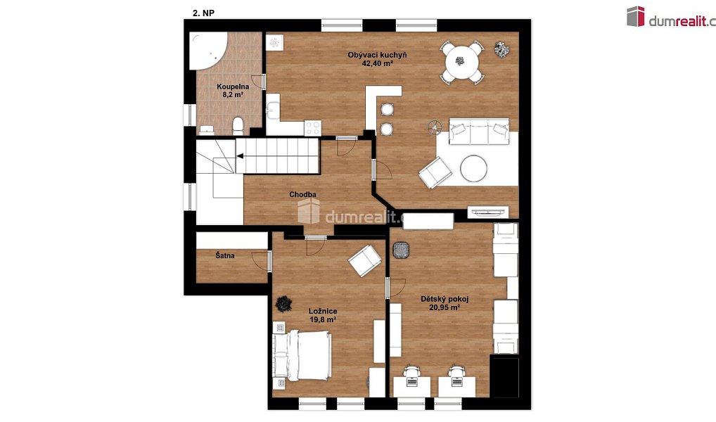 Prodej domu 190 m² s pozemkem 727 m², Vlašim – náhled fotky 17