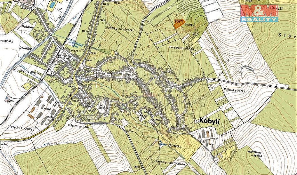 Prodej pole 940 m², Kobylí – náhled fotky 2