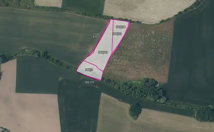 Prodej pole 7 947 m², Srbeč, okres Rakovník