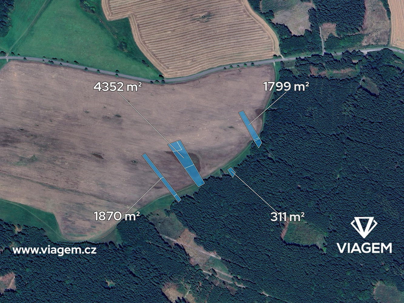 Prodej pole 8 332 m² – fotografie 2