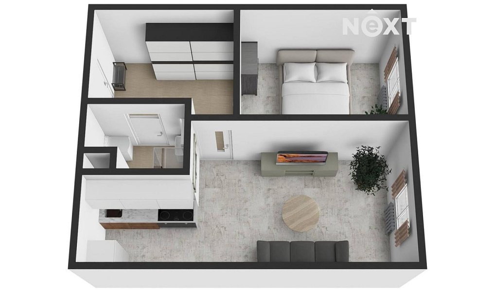 Pronájem bytu 2+kk 40 m², Kladno – náhled fotky 18