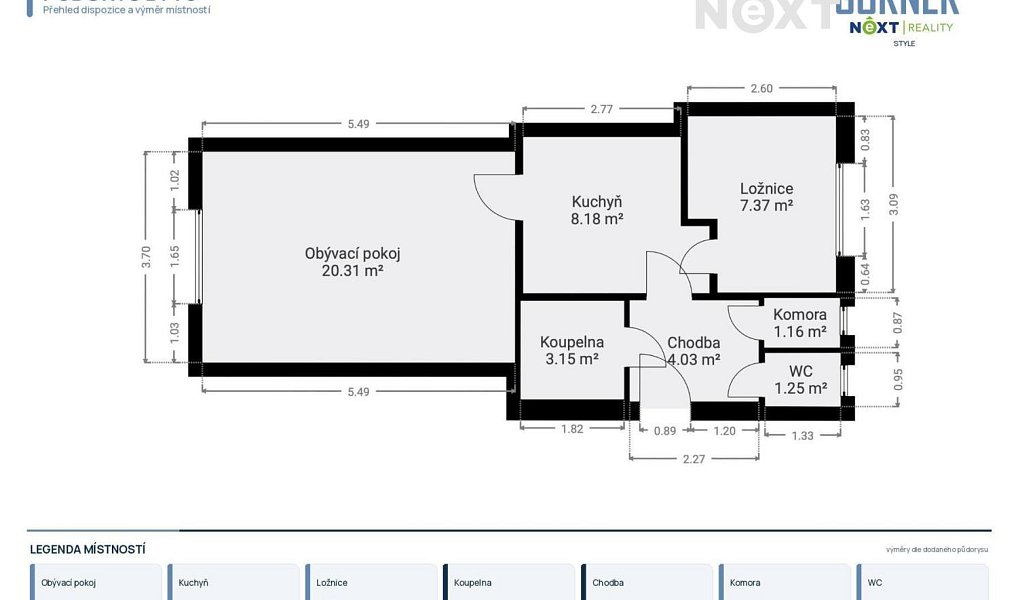 Prodej bytu 2+1 47 m², Praha – náhled fotky 3