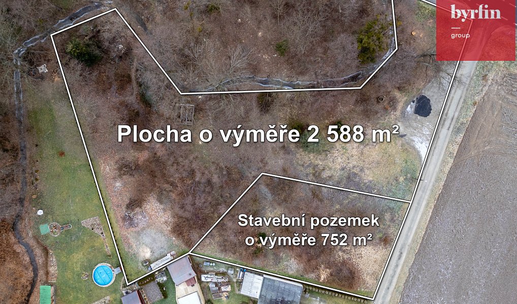 Prodej stavebního pozemku 3 340 m², Opava – náhled fotky 3