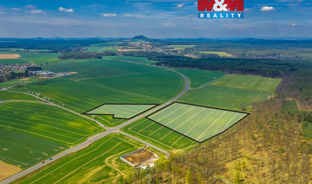 Prodej pole 66 744 m², Čistá – fotka 1 z 19