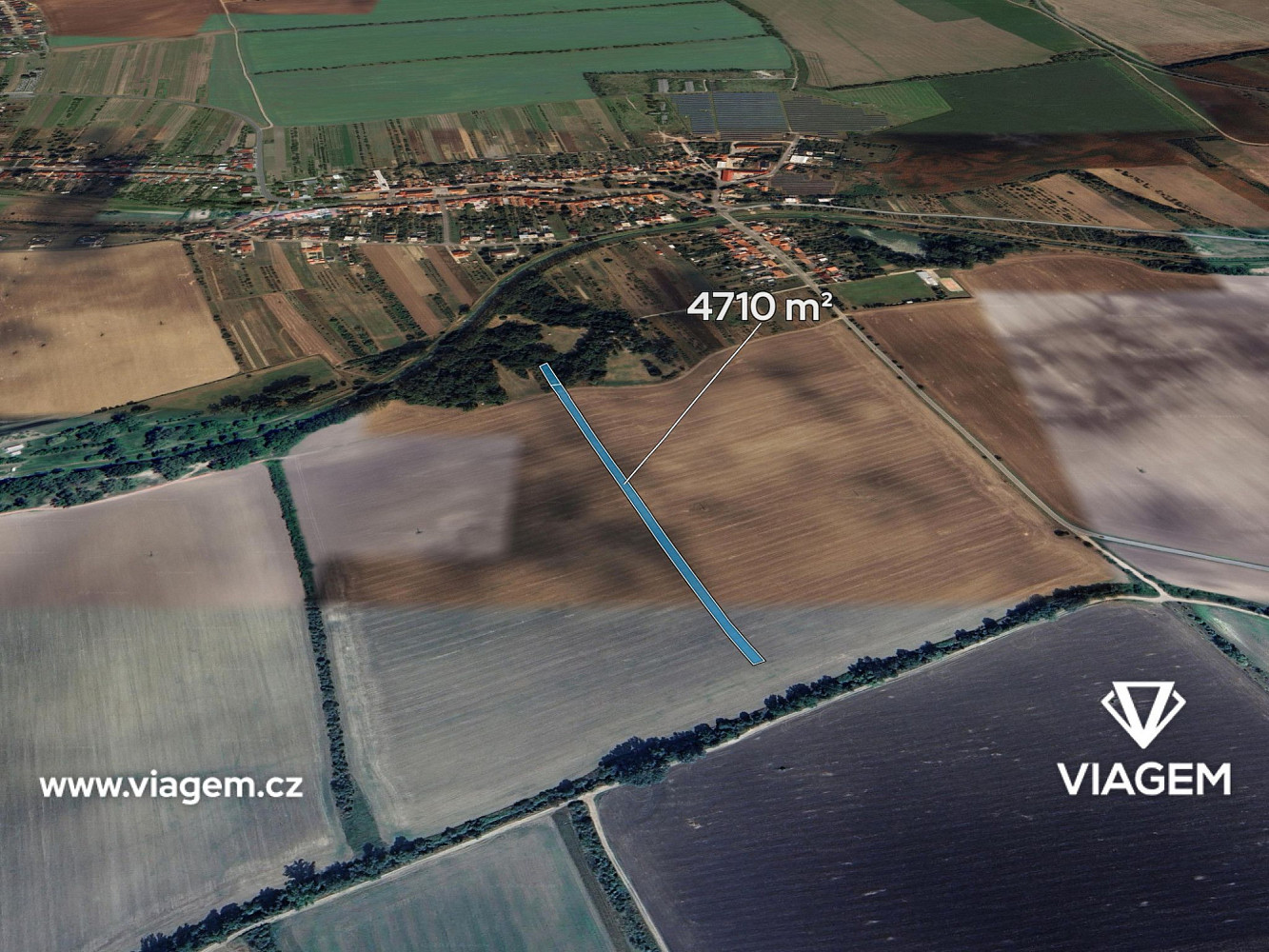 Pole 4 710 m², Podíl 25 % o výměře 1 178 m²