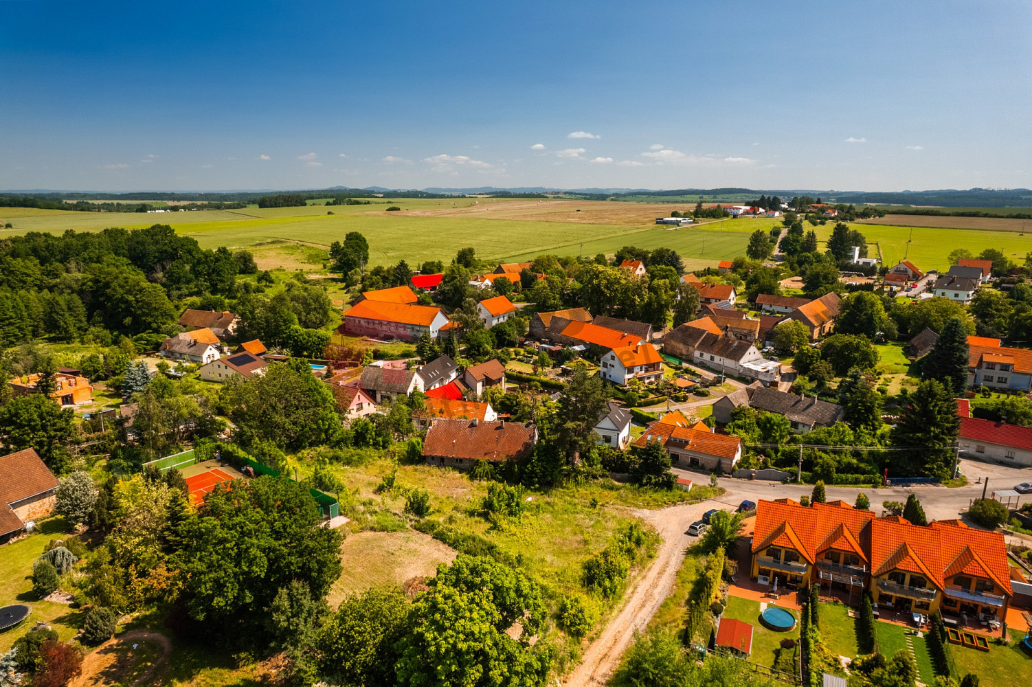 Prodej developerského projektu na 8 bytových jednotek Nesvačily u Bystřice okres Benešov – další