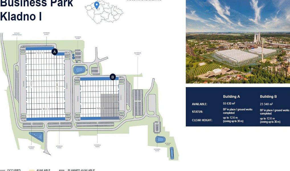 Pronájem skladovacích prostor 5 000 m², Kladno – náhled fotky 15