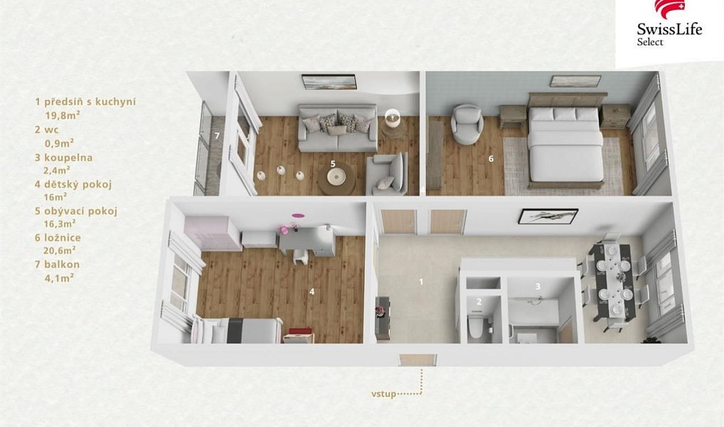 Prodej bytu 3+1 83 m², Sokolov – náhled fotky 13
