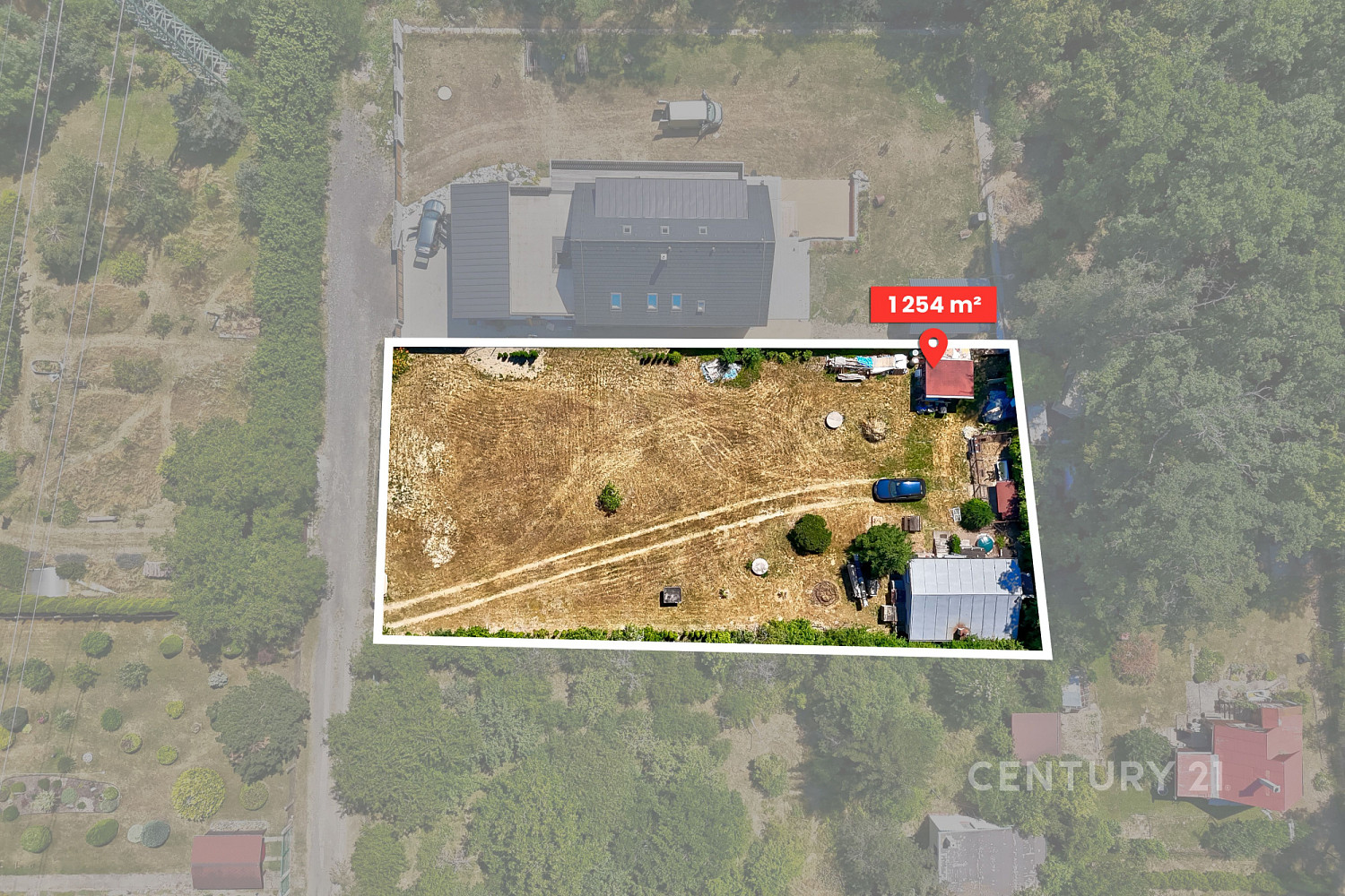 Prodej stavebního pozemku 1 254 m²