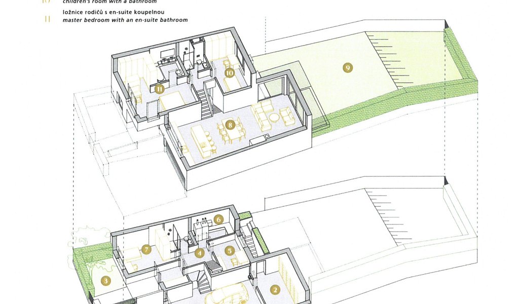 Pronájem domu 220 m² s pozemkem 1 m², Praha – náhled fotky 5