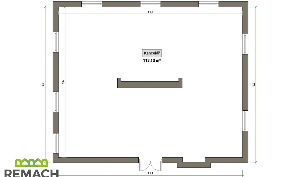 Pronájem obchodních prostor 110 m², Uherské Hradiště – náhled fotky 2