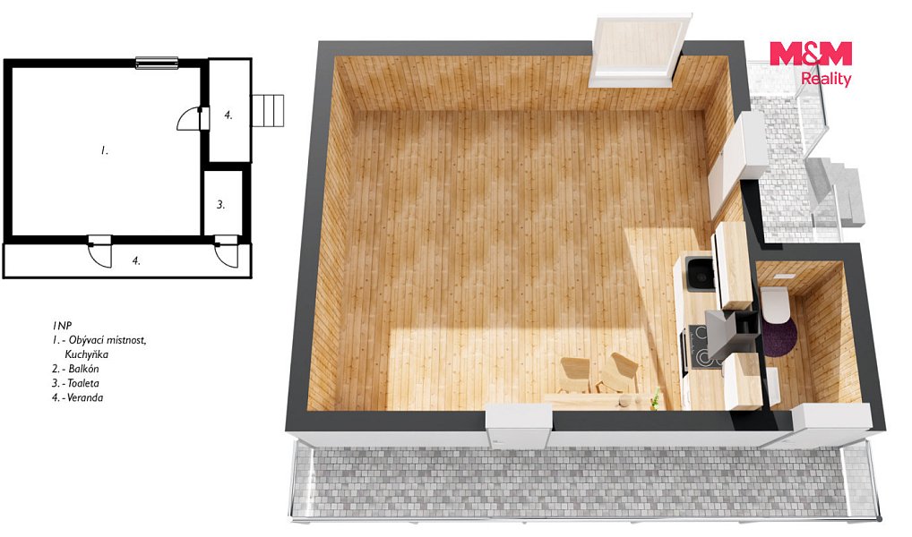 Prodej chaty/chalupy 29 m² s pozemkem 16 m², Děčín – náhled fotky 10