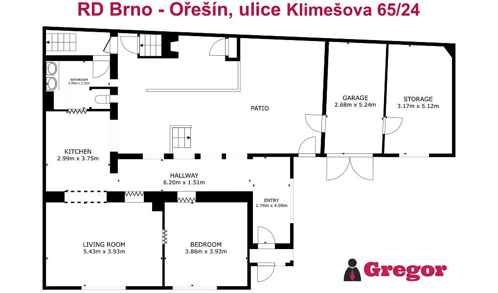 Prodej domu 70 m² s pozemkem 305 m², Brno – náhled fotky 2