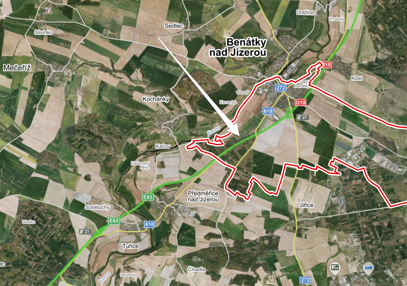 Prodej pole 6 490 m²