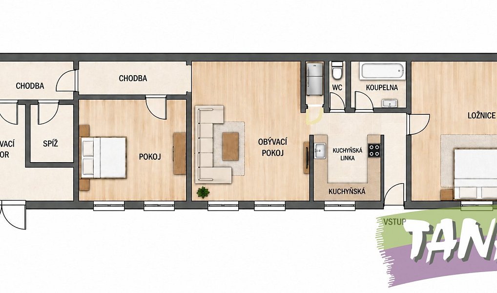 Prodej domu 87 m² s pozemkem 476 m², Opočnice – náhled fotky 8