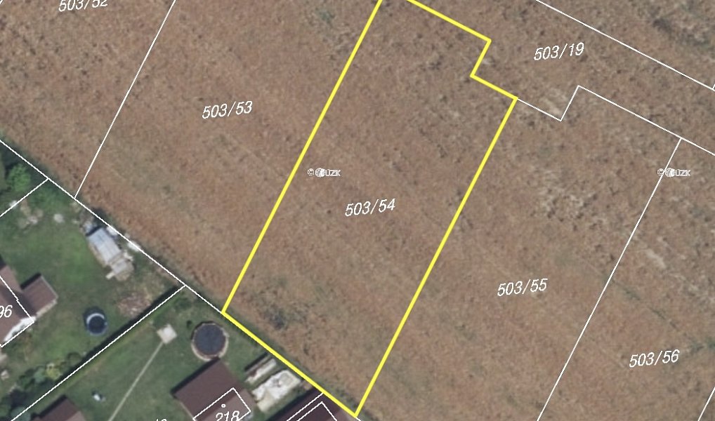 Prodej stavebního pozemku 1 185 m², Sobčice – náhled fotky 3