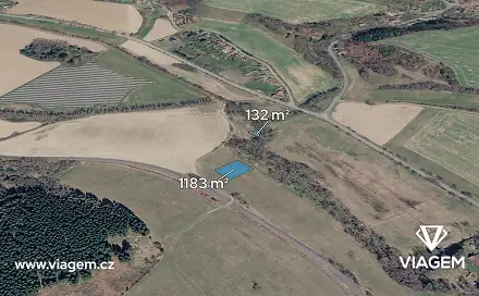 Prodej pole 601 m², Konice, okres Prostějov